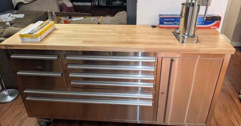 Tool Box Kitchen Island