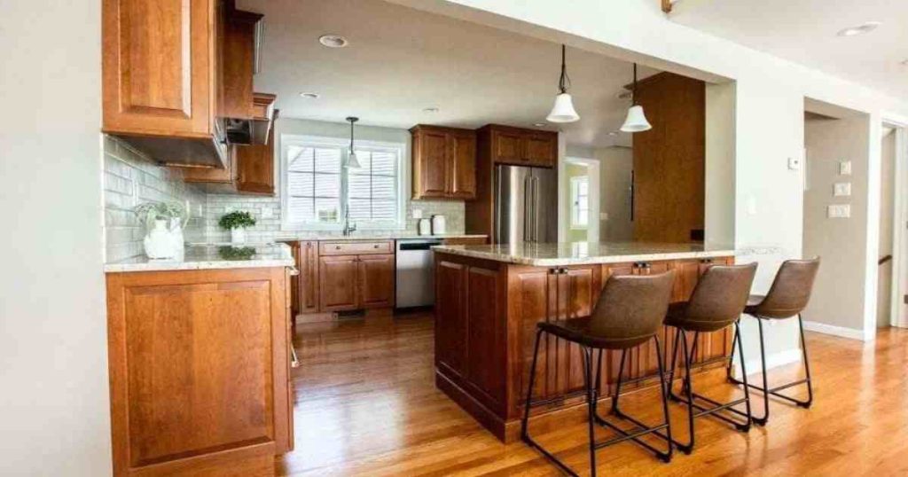 Kitchen Tile to Wood Floor 