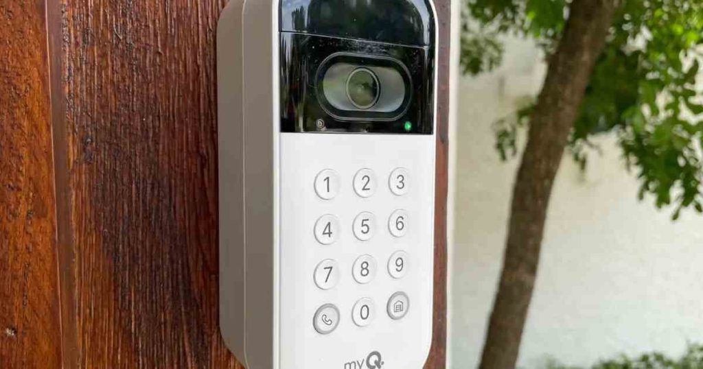 MyQ Smart Garage Video Keypad